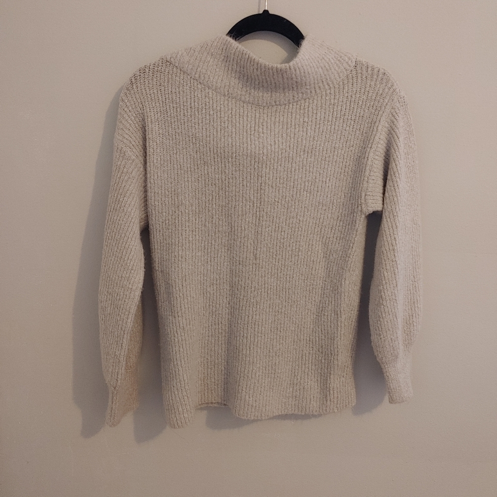 Cozy Cream Turtleneck Sweater